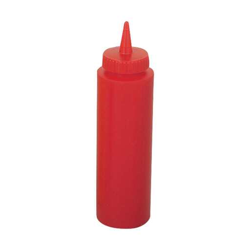 Browne - Squeeze Bottle, 8oz/237ml, Red, Set of 6 Home & Kitchen
