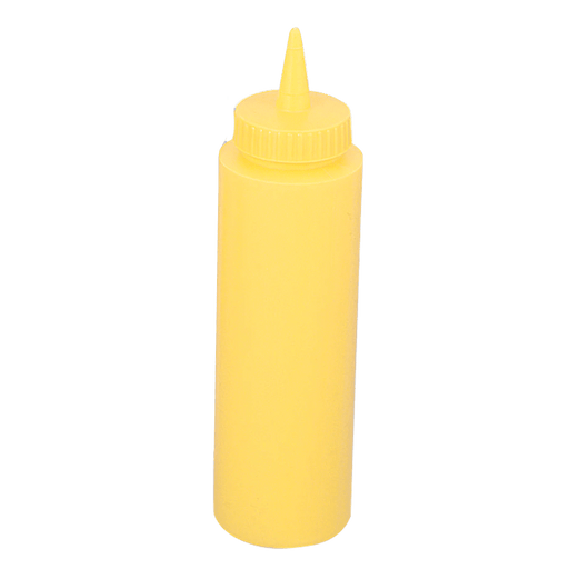 Browne - Squeeze Dispenser, 12oz/355ml, Polyethylene, Yellow Home & Kitchen