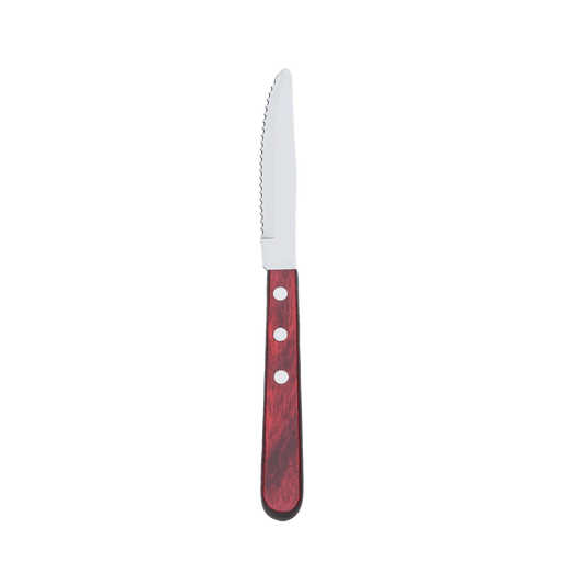 Browne - Steak Knife, Pakkawood Handle, Rounded Blade, 9"/22.9cm, SS Home & Kitchen
