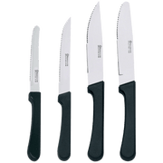 Browne - Steak Knive, Eldorado, Polypropylene handle, Rounded Blade, 10"/25.4cm, SS Home & Kitchen