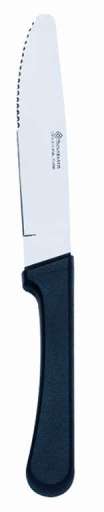 Browne - Steak Knive, Eldorado, Polypropylene handle, Rounded Blade, 10"/25.4cm, SS Home & Kitchen