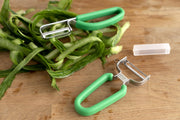 Browne - Straight Peeler - Scalpel Blade,6.5x1.2x0.4" / 16.5x3x1 cm - Green Home & Kitchen