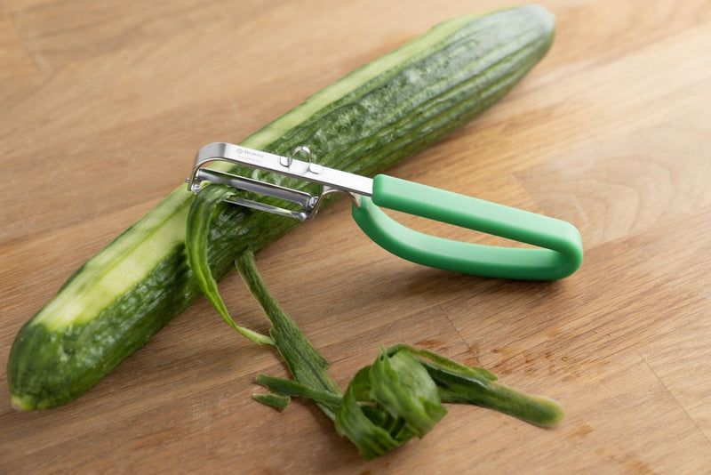 Browne - Straight Peeler - Scalpel Blade,6.5x1.2x0.4" / 16.5x3x1 cm - Green Home & Kitchen