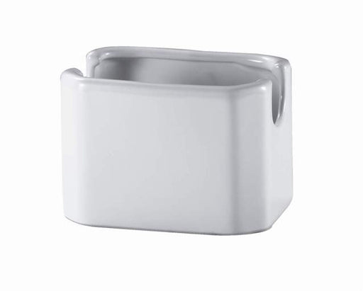 Browne - Sugar Pack Holder, 4x2.8x2.8" / 10.2x7.1x7.1cm, Ceramic Home & Kitchen
