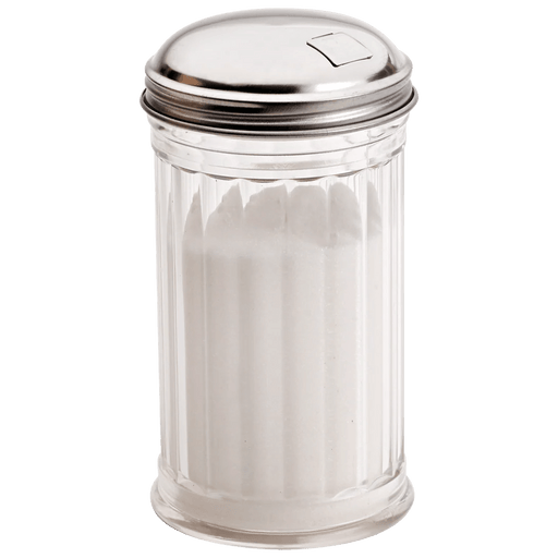 Browne - Sugar Pourer, Plastic, 12oz/355ml, 5.6"/14.2cm, SS Top, Self - Closing Side Spout Home & Kitchen