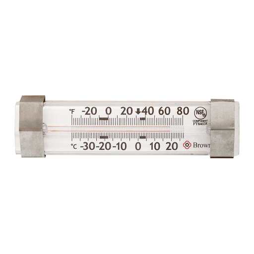 Browne - Thermometer Refrig/Freezer ( - 40/80F or - 40/27C) Home & Kitchen