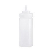Browne - Wide Mouth Squeeze Bottle 24oz/710ml, Set of 6, Clear Home & Kitchen
