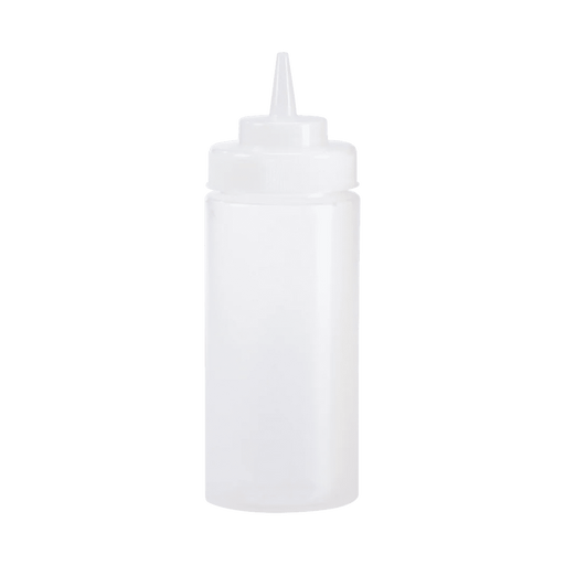 Browne - Wide Mouth Squeeze Bottle 24oz/710ml, Set of 6, Clear Home & Kitchen