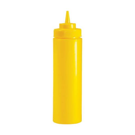 Browne - Wide Mouth Squeeze Bottle 24oz/710ml, Set of 6, Yellow Home & Kitchen
