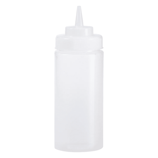 Browne - Wide Mouth Squeeze Bottle 32oz/946ml, Set of 6, Clear Home & Kitchen