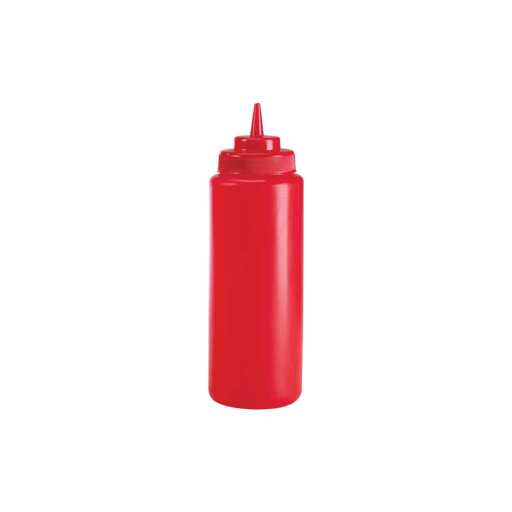Browne - Wide Mouth Squeeze Dispenser, 16oz/473ml, Red Home & Kitchen