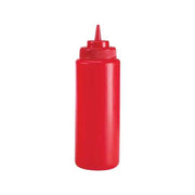 Browne - Wide Mouth Squeeze Dispenser - Red | 24 oz / 710 mL