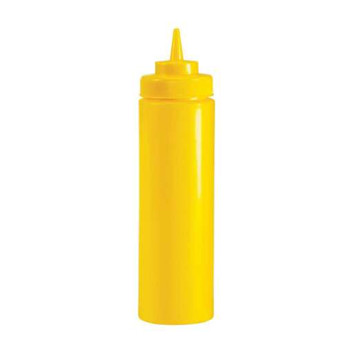 Browne - Wide Mouth Squeeze Dispenser, 24oz/710ml, Yellow Home & Kitchen