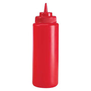 Browne - Wide Mouth Squeeze Dispenser, 32oz/946ml, Red Home & Kitchen