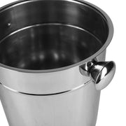 Browne - Wine Bucket, 9.5x8.8"/24x22cm, SS, Mirror Finish, w/Tubular Handle Home & Kitchen