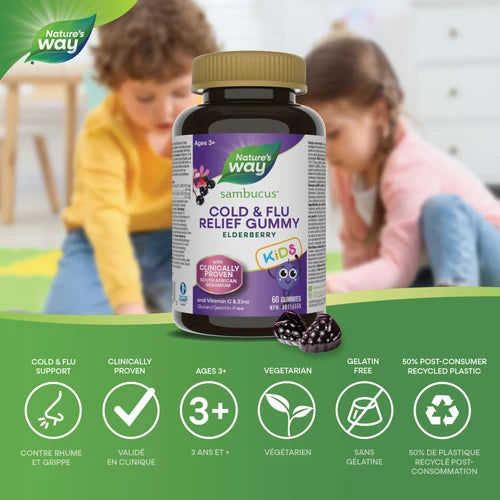 Nature's Way - Sambucus Relief Kids Gummies