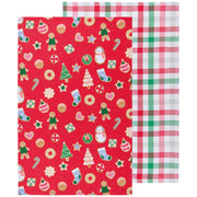 Jubilee - Cookie Exchange Christmas Dishtowels Set of 2