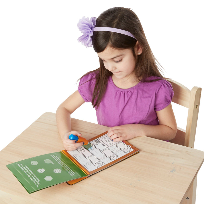 Melissa & Doug - Water WOW! - Numbers Water-Reveal Pad - in use during play