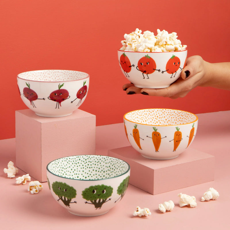 Jubilee - Set/4 Everyday Bowls Funny