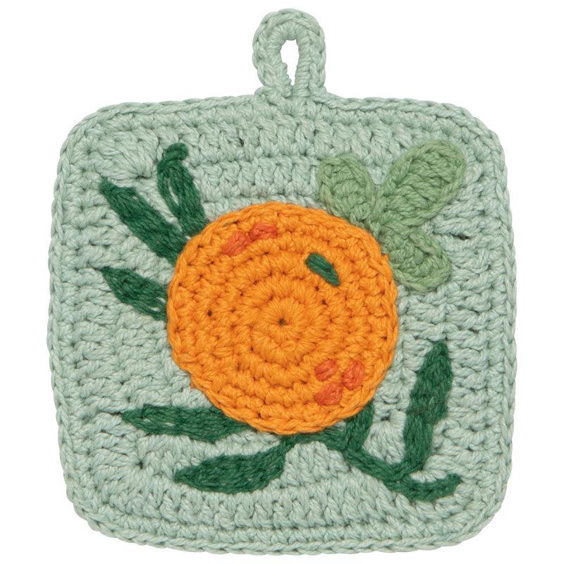 Now Designs - Cedar & Citrus Crochet Sponges Set of 2