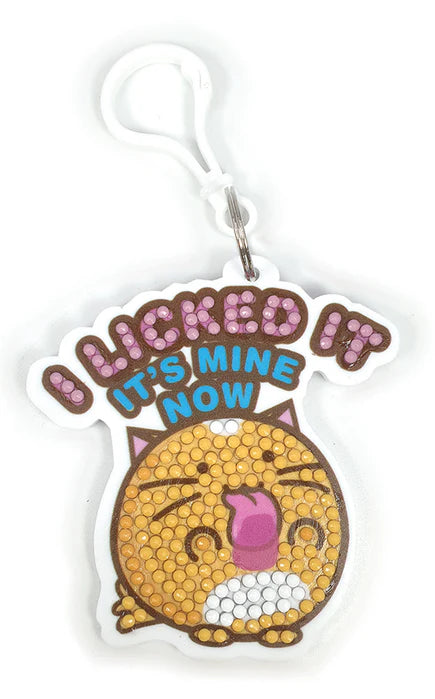 Crystal Art - Bag Charm - Fuzzballs (Assorted 30 in PDQ)