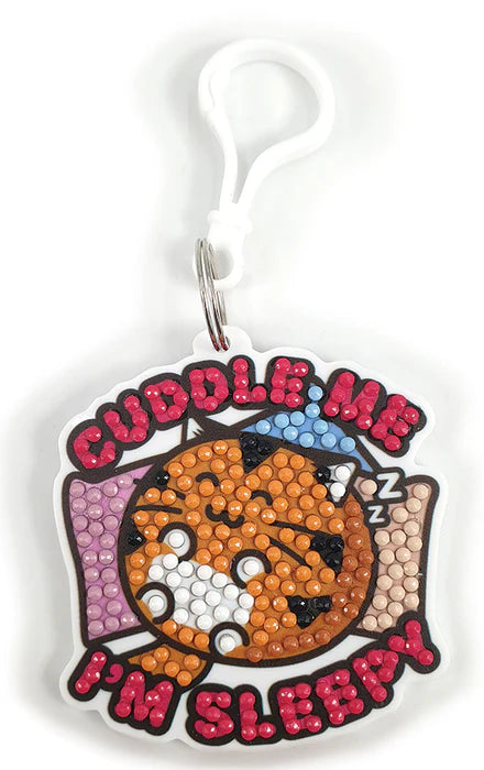 Crystal Art - Bag Charm - Fuzzballs (Assorted 30 in PDQ)