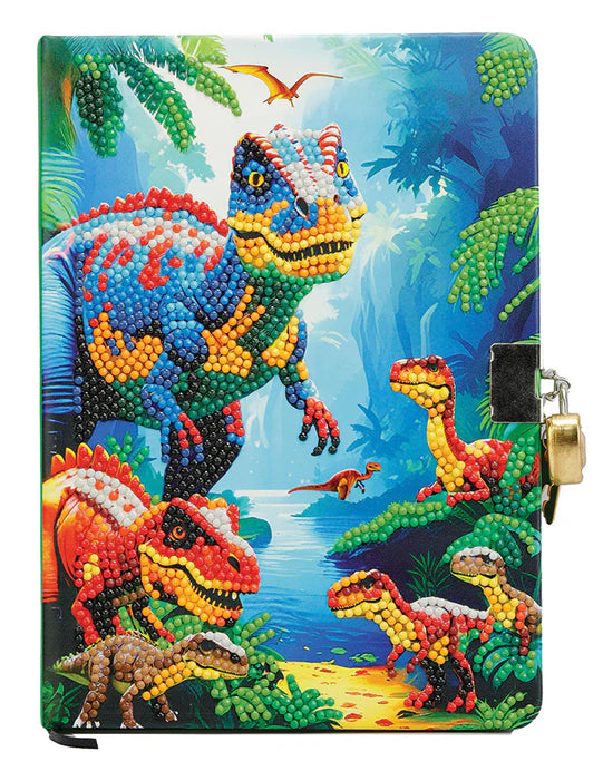Crystal Art - Secret Diary - Dinosaurs