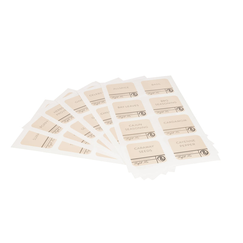 Captivate - &Again Label Set Herbs & Spices 64pc Home & Kitchen