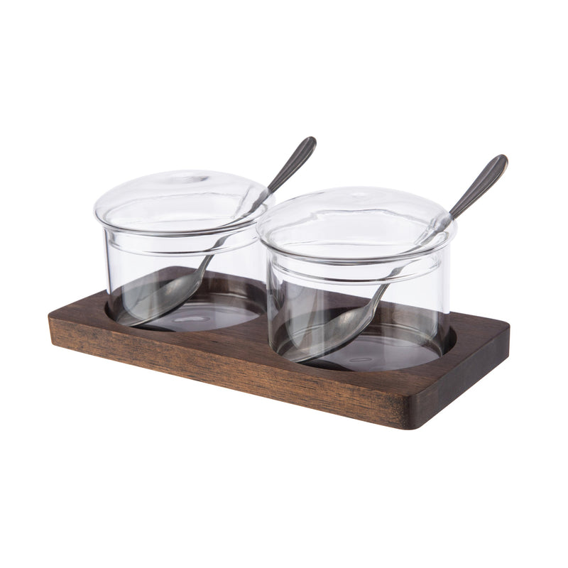 Captivate - Artisan Street Condiment Pots Home & Kitchen