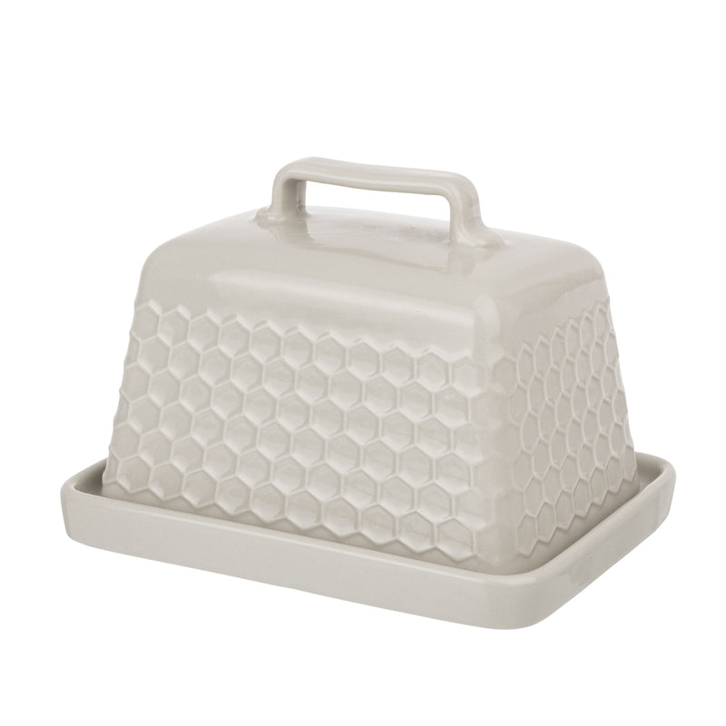 Captivate - Kitchen Pantry Butter Dish Grey Home & Kitchen