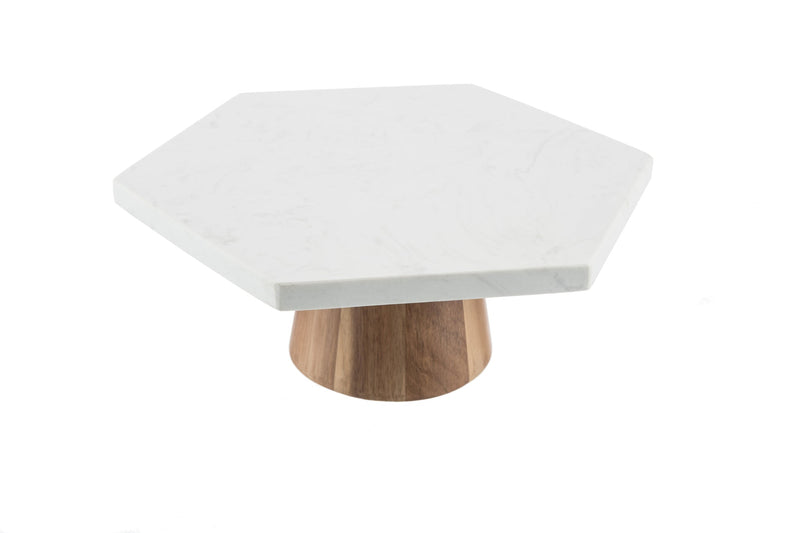 Captivate - Kitchen Pantry Marble Cake Stand Home & Kitchen