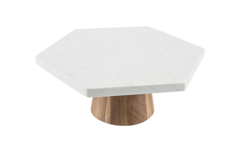 Captivate - Kitchen Pantry Marble Cake Stand Home & Kitchen