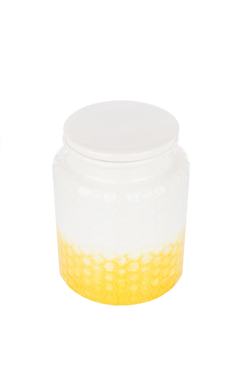 Captivate - Kitchen Pantry Storage Canister Yellow Small Home & Kitchen