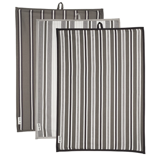 Captivate - Luxe Striped Tea Towel set/3 Home & Kitchen