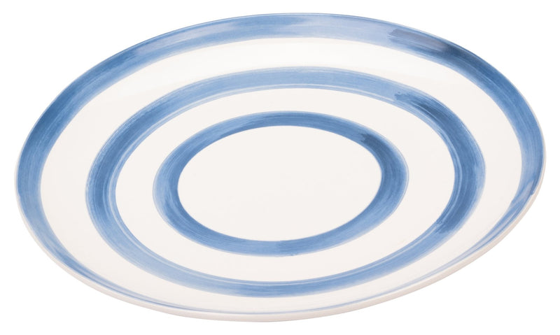Captivate - MB at Home Dinner Plate Home & Kitchen Blue