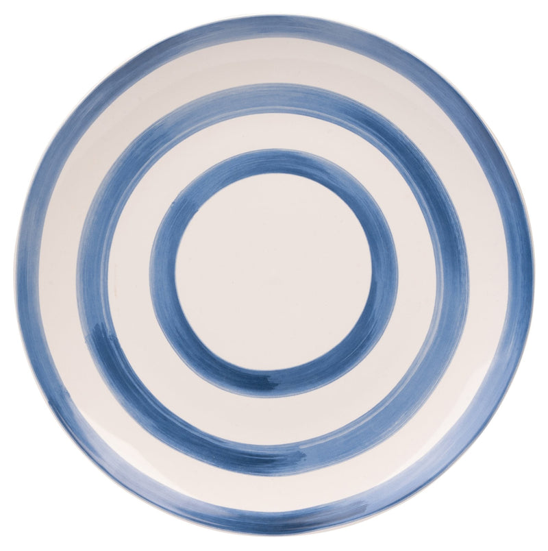 Captivate - MB at Home Dinner Plate Home & Kitchen Blue