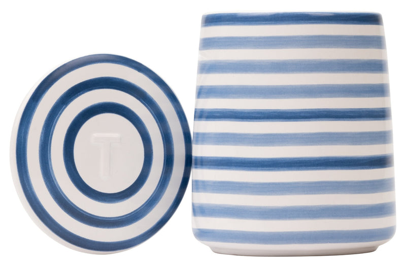 Captivate - MB at Home Tea Canister Blue Home & Kitchen