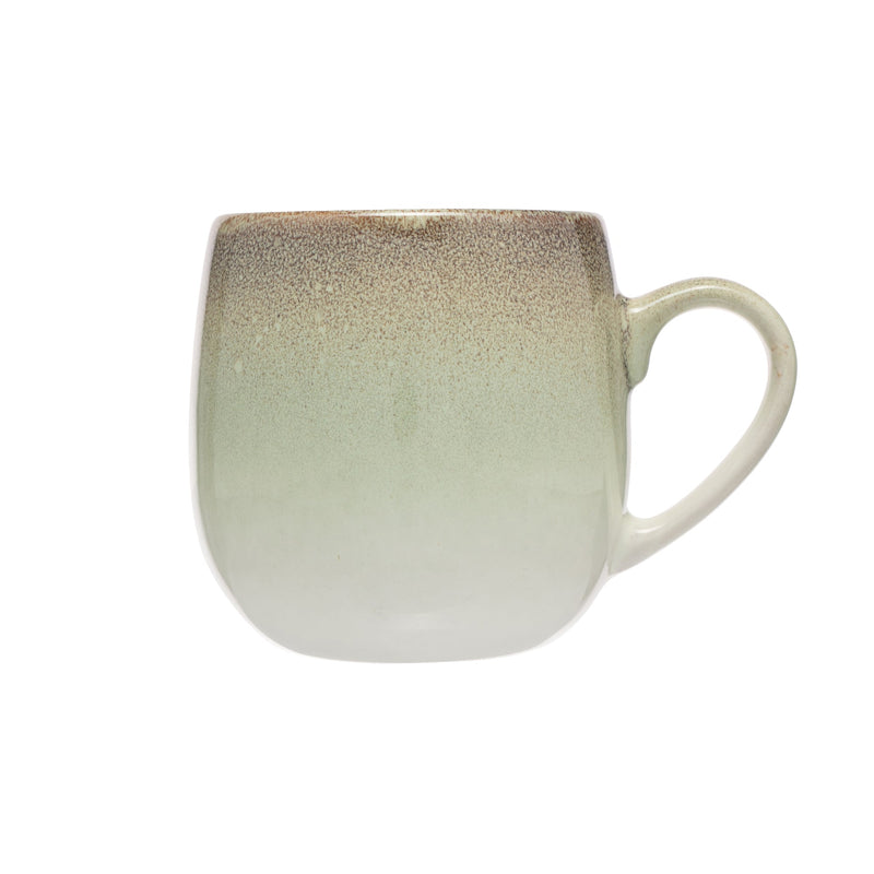 Captivate - Siip Mug Ombre Reactive Glaze Green Home & Kitchen