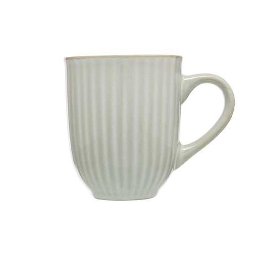 Captivate - Siip Mug Ribbed Light Grey Home & Kitchen