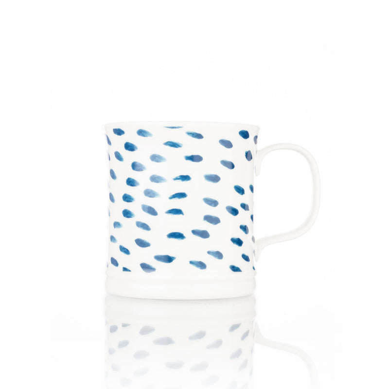 Captivate - Siip Tankard Mug Blue Dash Home & Kitchen