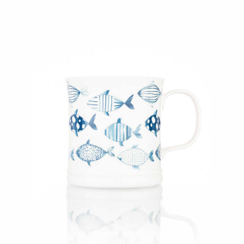 Captivate - Siip Tankard Mug Blue Fish Home & Kitchen