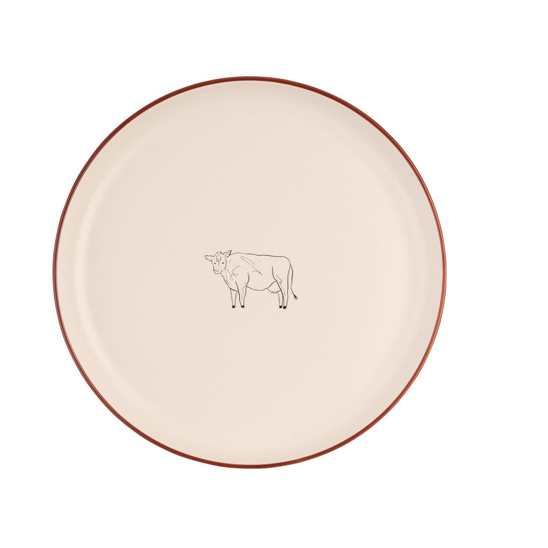 Captivate - Woodbury Lane Dinner Plate Cow