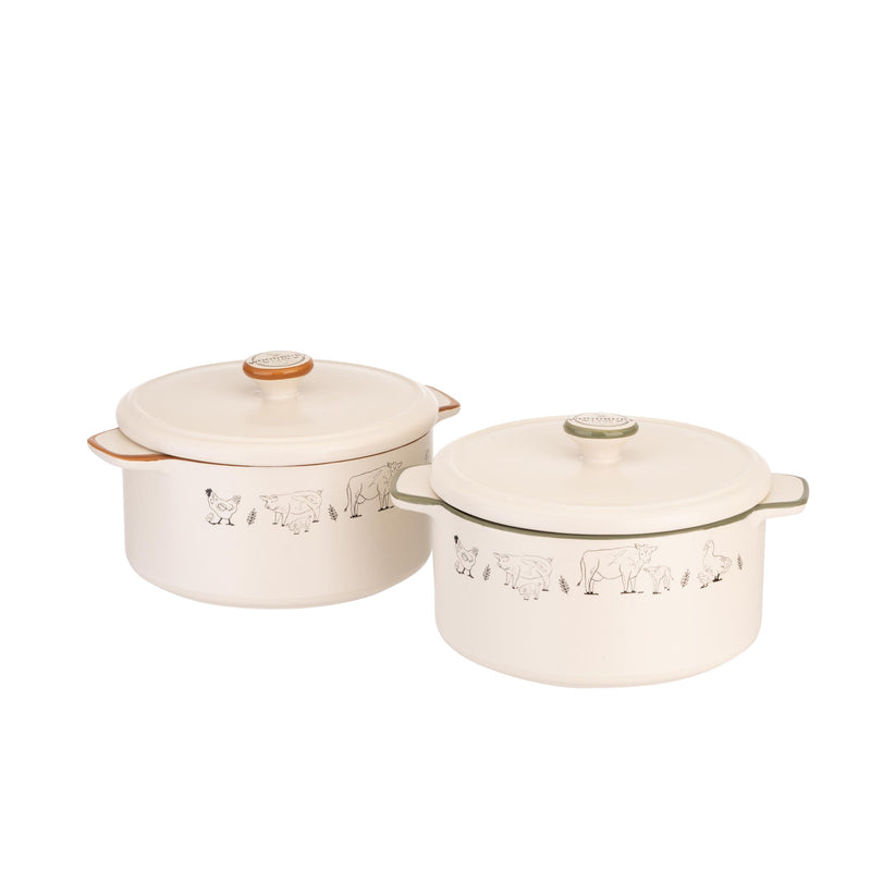 Captivate - Woodbury Lane Mini Casserole Dish x2