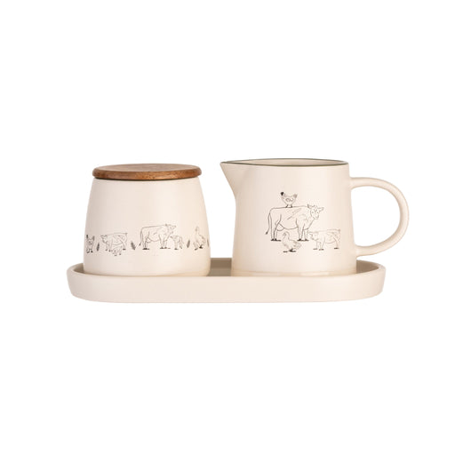 Captivate - Woodbury Lane Sugar & Milk Jug 4pc Set
