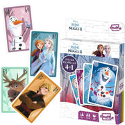 Cartamundi – Disney Frozen 2 – 4 - in - 1 Card Game Toys & Games