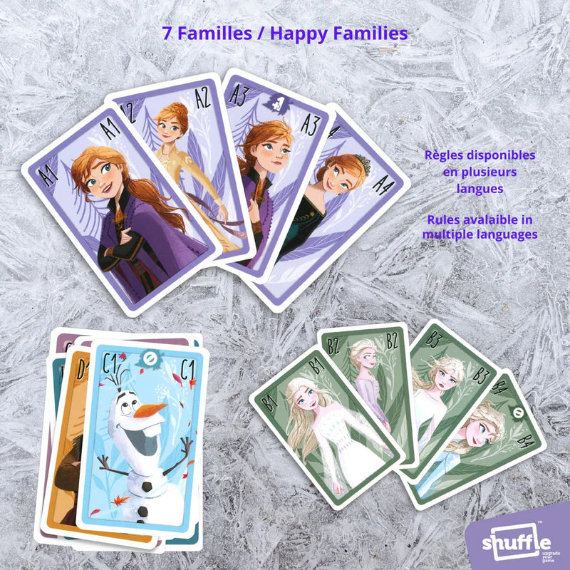 Cartamundi – Disney Frozen 2 – 4 - in - 1 Card Game Toys & Games
