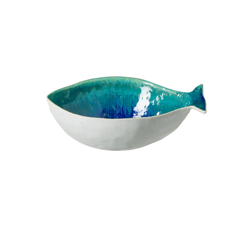 Casafina - Dori Atlantic Blue Dourada Serving bowl Home & Kitchen