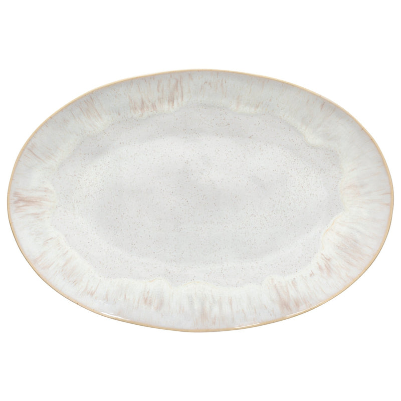 Casafina - Eivissa Oval Platter Home & Kitchen Sand Beige