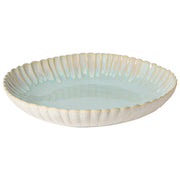 Casafina - Mallorca Low Soup/Pasta/Serving Bowl - 36.5 cm Home & Kitchen Sea Blue