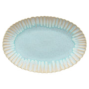 Casafina - Mallorca Oval Platter - 40.5 x 27.5 cm Home & Kitchen Sea Blue